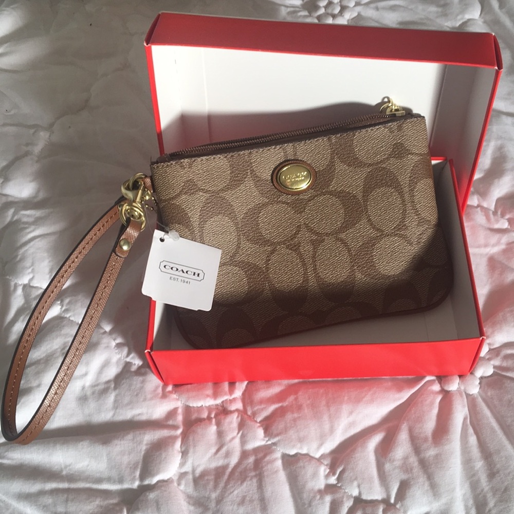 Coach wristlet
